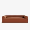 The terracotta sofa