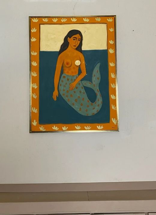 The Mermaid In The Orange Frame - Image 2